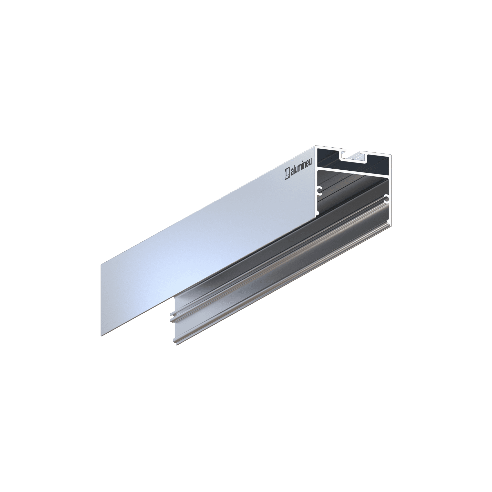 LAMPLIX X930 lichtlijnprofiel voor spanplafonds, Onbehandeld