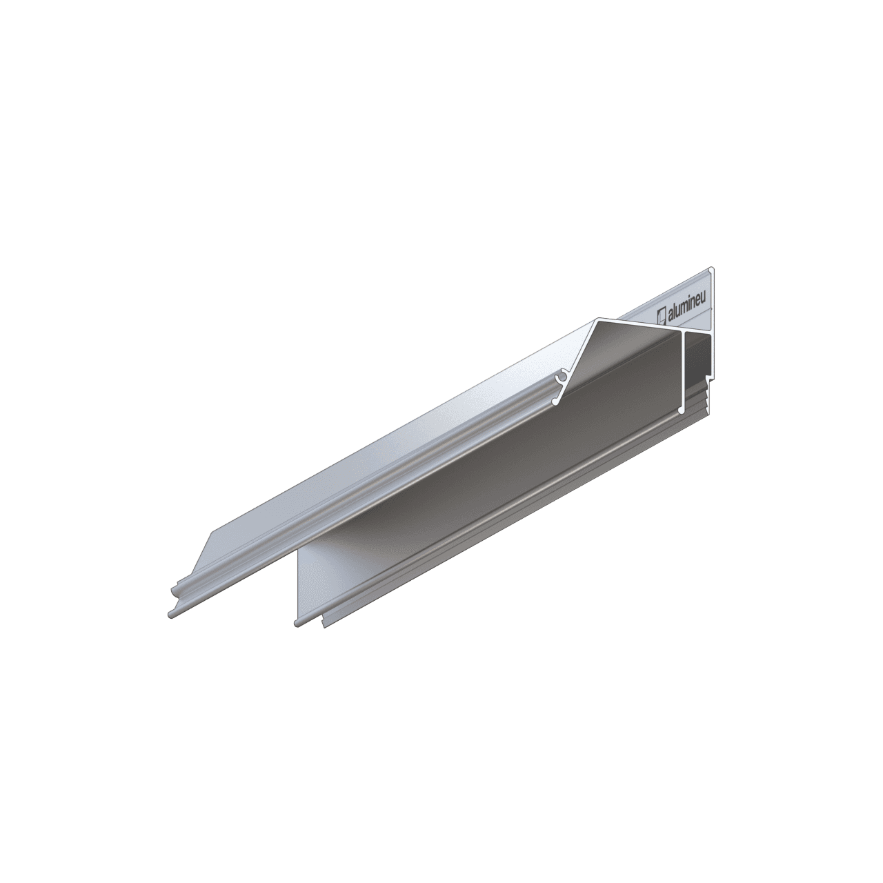 CONTURA X601 contourprofiel voor spanplafonds, Onbehandeld