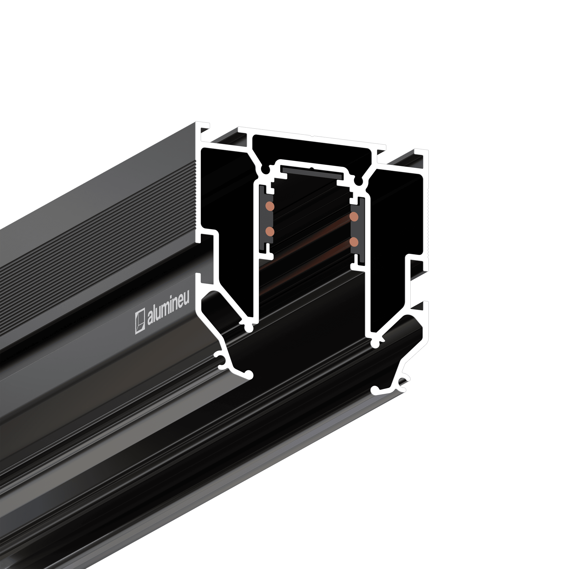 MAGTRAK X508 close-up black matte