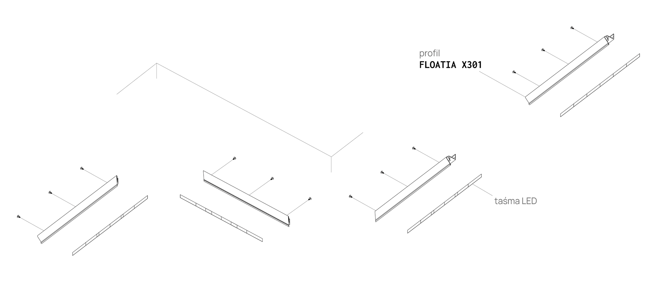 Montageschema FLOATIA X301