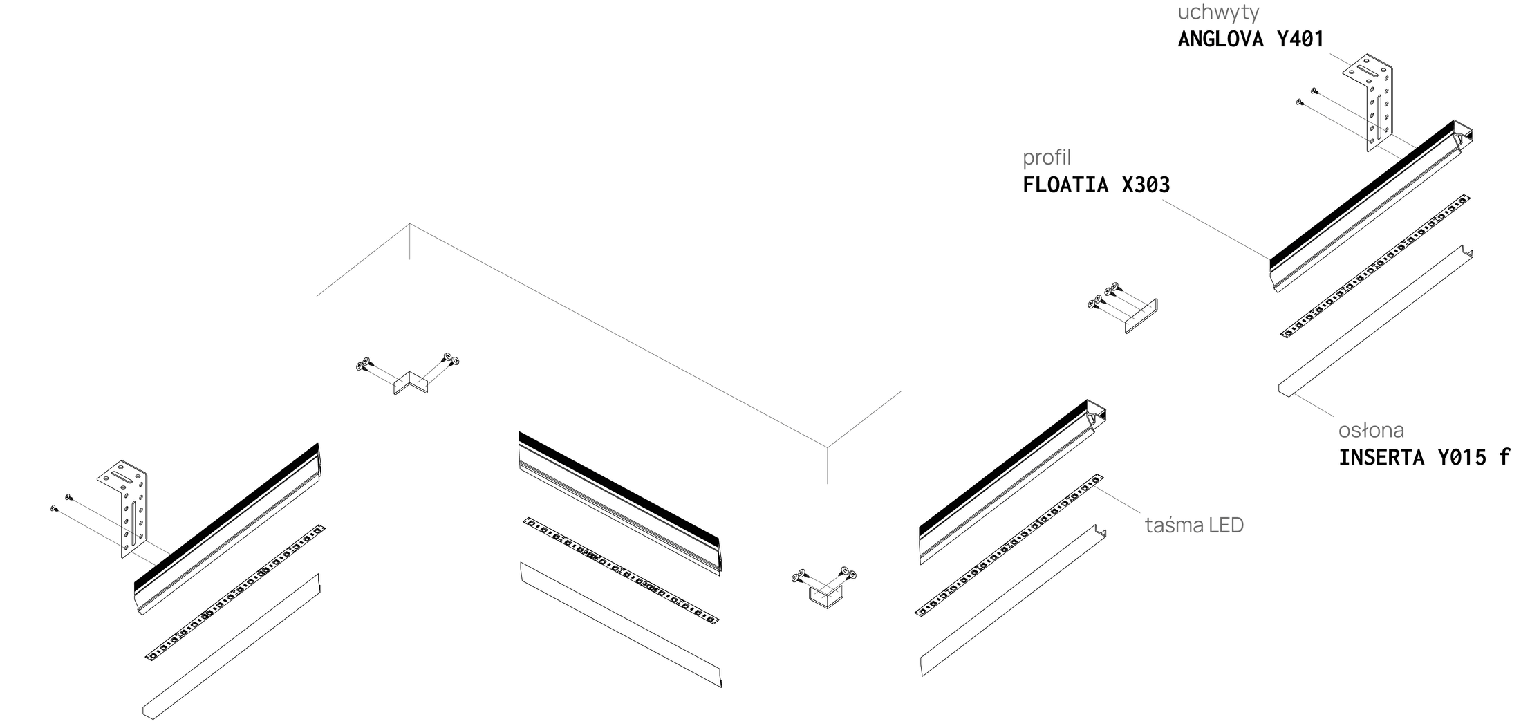 Montageschema FLOATIA X303