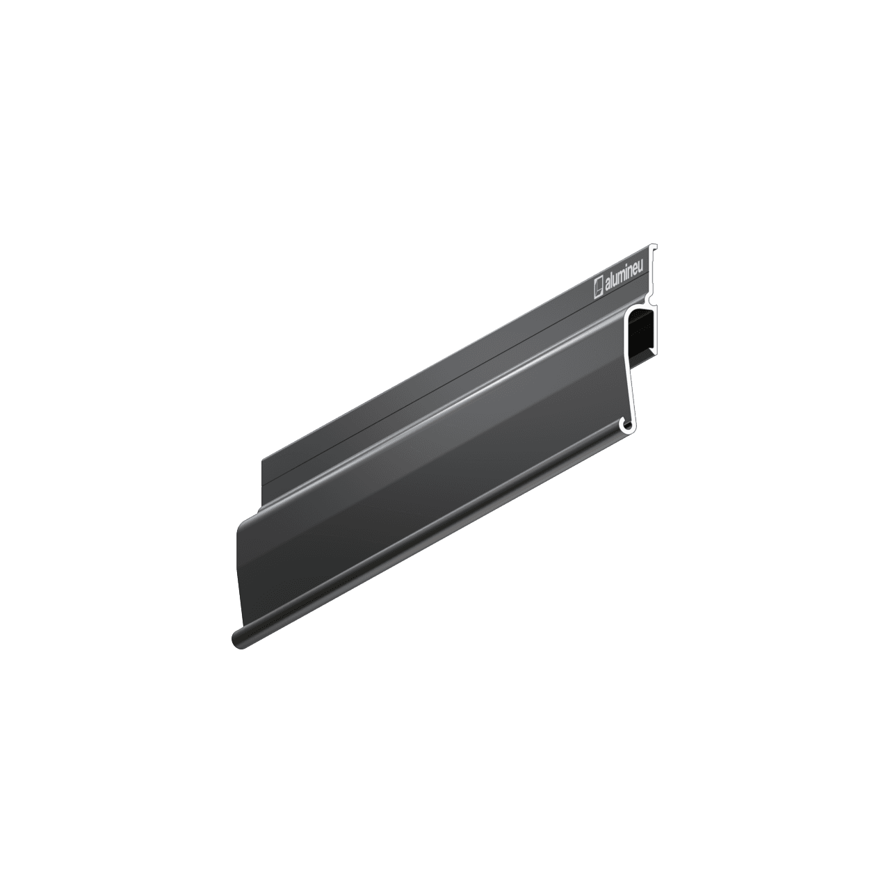 INVISIA X202 schaduwvoegprofiel voor spanplafonds, Zwart mat